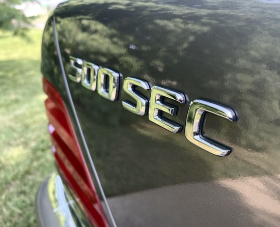 Mercedes 500SEC LOGO Photo