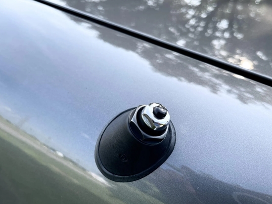 1993 Mercedes 500SEC Antenna Photo