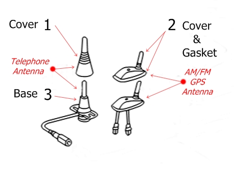 Mercedes Antenna Diagram