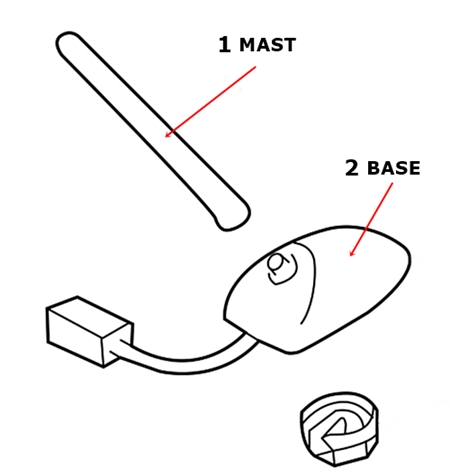 Subaru BRZ Antenna Diagram
